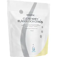 Holistic Clear Whey valleproteinisolat hyldeblomst og citron 400g