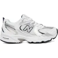 New Balance Sko - 530 - Hvid m. Sølv - - 32 - Sko