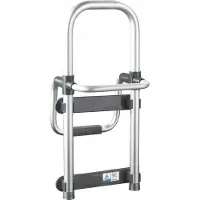 Maximex Secura bathtub handrail, sidabrinis, aluminum