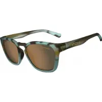 Tifosi SMIRK matte blue tortoise sportsbriller (1 glas Brown, 17,1% lysgen., uden spejl) (NEW)
