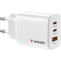 Verbatim Essentials GaN Charger 65W EU plug White