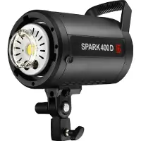 Usorteret Jinbei studieflashlampe Spark 400D med Easy Cap-funktion