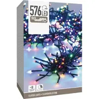 Koopman Julelys Koopman lyskæde 576 LED TIMER multifarvet