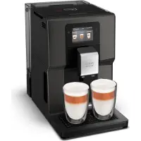 Krups Intuition Preference EA872B10 - Automatisk kaffemaskine med mælkeskummer - 15 bar - antracit