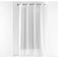 Douceur D`Interieur Fantasy gardin med ringe, ternmønster, 140 x 240 cm
