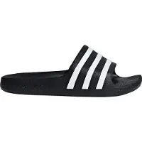 Adidas adilette Aqua Badesandal - Sort/Hvid Børn, størrelse 37