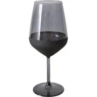 Boltze vinkop/kieliszek til vin MOLUNA, sort glas