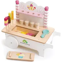 Tender Leaf Toys Trælegetøj - Isvogn - - OneSize - Legekøkken