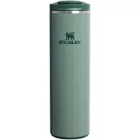 Stanley The Transit Fliptop Mug 16oz, Hammertone Green 10-13062-020 insulated mug with flip lid, 470 ml