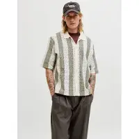 Jack & Jones Skjorte 'JORTYLER' beige / pastelgrøn