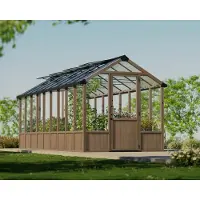 NSH Nordic Drivhus i cedertræ Natura 15,3 m2 Palram - Canopia (540-238)