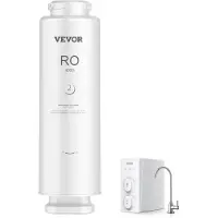 Vevor omvendt osmosesystem, 400 GPD 9-trins omvendt osmose vandfilterudskiftning, RO-filterpatron i 24 måneder, reducerer bly, klor, rust, kompatibel med SS-002 undervaskevandfilter