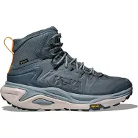 Hoka One One - Vandresko herre - Kaha 3 GTX M Faded Navy/Washed Blue til UnisexUld - Størrelse 44 2/3 - Flåde