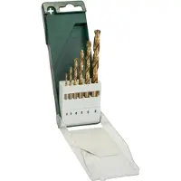 Bosch Accessories 2609255113 HSS Metal-spiralbor-sæt 6 dele 2 mm, 3 mm, 4 mm, 5 mm, 6 mm, 8 mm TiN DIN 338 Cylinderskaft 1 Set