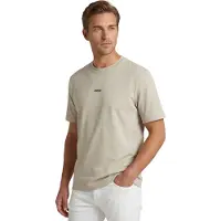BOSS T-shirt i bomuld med stræk