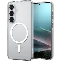 Spigen Ultra Hybrid MagSafe - clear white - Samsung Galaxy S26