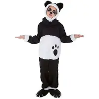 Creaciones Llopis Blød Panda Børnekostume