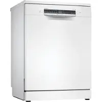 Bosch Serie | 4 SMS4EMW06E - Opvaskemaskine - Wi-Fi - Niche - bredde: 60 cm - dybde: 55 cm - højde: 81.5 cm - hvid