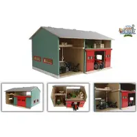 Kids Globe værksted/garage med døre 1:32 (610816)