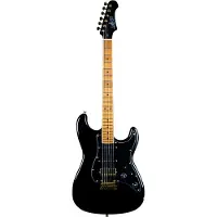 JET Guitars JS-400 HSS Roasted Maple Black