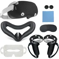 INF Oculus Quest 2 og Meta Quest 2 tilbehør og beskyttelse Black