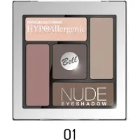 HYPOAllergenic Nude Eyeshadow Øjenskyggepalette 5 g Nr. 01 Neutral Cool