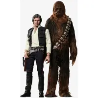 Hot toys Figur MMS263 - Star Wars 4 : A New Hope - Han Solo & Chewbacca