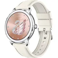 INF Smartwatch med puls-, blodtryks- og iltmåler Silver