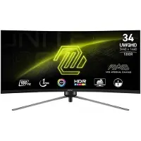 MSI 34" MAG 345CQR - 3440x1440 - 180Hz - VA