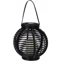 Progarden lanterne sort kugle Ø 21 cm