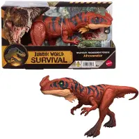 Mattel Jurassic World WILD ROAR Afrovenator, 4 År, Flerfarvet, Plast