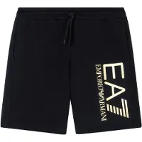 EA7 EA7til mænd. 7M001414_AF22266 Core Identity Shorts Sort (L), Casual, Sport, Bomuld, Sportstøj, Multisport
