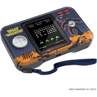 My Arcade Space Invaders Pocket Player Pro + Rejseetui Bærbart Spilsystem Med Etui Retrokonsol