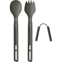 Sea to Summit - Køkken - Frontier UL Cutlery Set Long Handle Spoon and Spork til UnisexAluminium - Grå