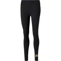 Puma Essentials+ Metallic Leggings Women, Clothing, Black, XXL