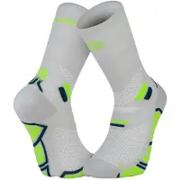 BV Sport - Trail running tøj - Trail Ultra.2 High Gris/Lime til Unisex - Størrelse 36-38 - Grå