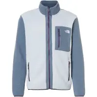 The North Face - Fleece - M Yumiori Full Zip Frost Grey Granite Grey til UnisexUld - Størrelse XL - Blå