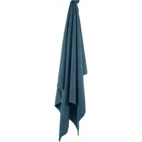 Lifeventure Recycled Softfibre Trek Towel, håndklæde, L, mørkeblå