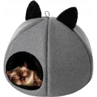 Doggy R2 KITTY hoved, grafitfarvet