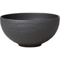 Villeroy & Boch Manufacture Rock suppeskål Ø13 cm Sort