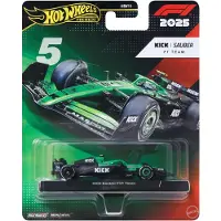 Mattel HOT WHEELS PREMIUM F1 Sauber Gabriel Bartoleto bolidas 5 (JKD89)