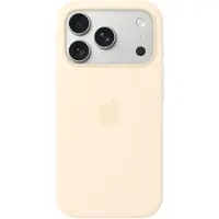 Apple iPhone 17 Pro Silicone Case with MagSafe - Vanilla
