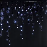 FÉÉRIC LIGHTS AND CHRISTMAS Fééric and Christmas lysgardin, istappe, 120 LED