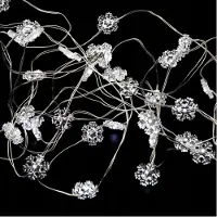 LIGHTS Julekæde med snefnug Fééric - 60 LED