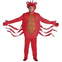Creaciones Llopis Rød Krabbekostume