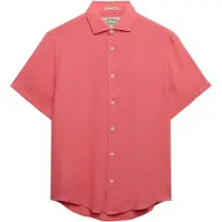 Superdry Riviera Linen Kortærmet Skjorte