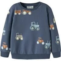 Name it Sweatshirt 'NMMFotractor' marin / lyseblå / umbra / khaki