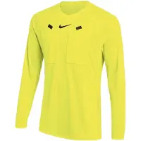Nike Dommertrøje III Dri-FIT - Neon/Sort Lange Ærmer, størrelse Large