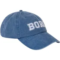 Björn Borg Kasket - Washed Bold Logo - Monaco Blue - - 58 cm - Kasket