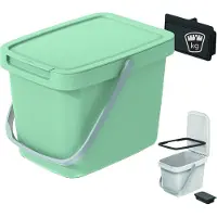 Prosperplast Šiukšliadėžė NHW6-5575C, 6 l l, žalia